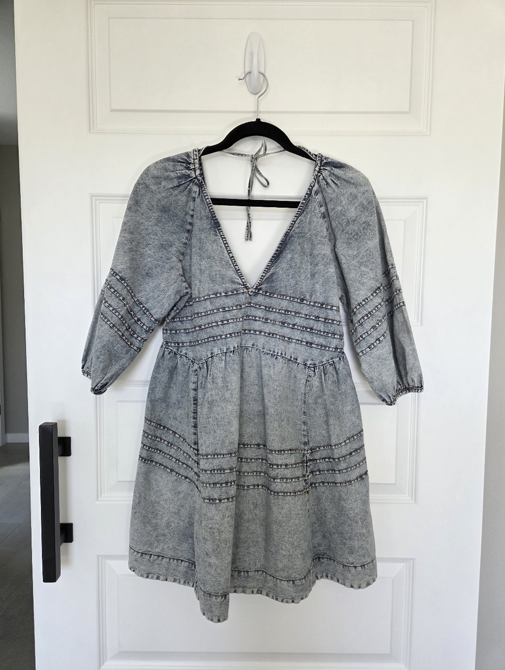 Free People Sweet Surrender Denim Mini Dress